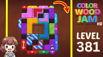 Color Wood Jam Level 381: Color Wood Jam Level 381