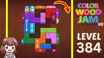 Color Wood Jam Level 384: Color Wood Jam Level 384