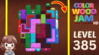 Color Wood Jam Level 385: Color Wood Jam Level 385