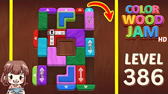 Color Wood Jam Level 386: Color Wood Jam Level 386