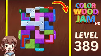 Color Wood Jam Level 389: Color Wood Jam Level 389