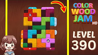 Color Wood Jam Level 390: Color Wood Jam Level 390