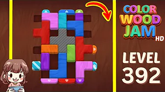 Color Wood Jam Level 392: Color Wood Jam Level 392