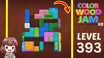 Color Wood Jam Level 393: Color Wood Jam Level 393